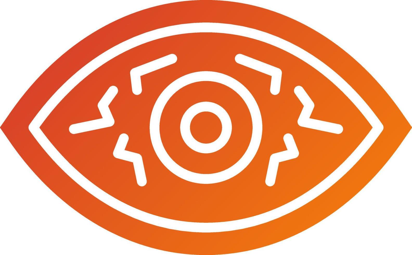 Eye Disease Icon Style vector