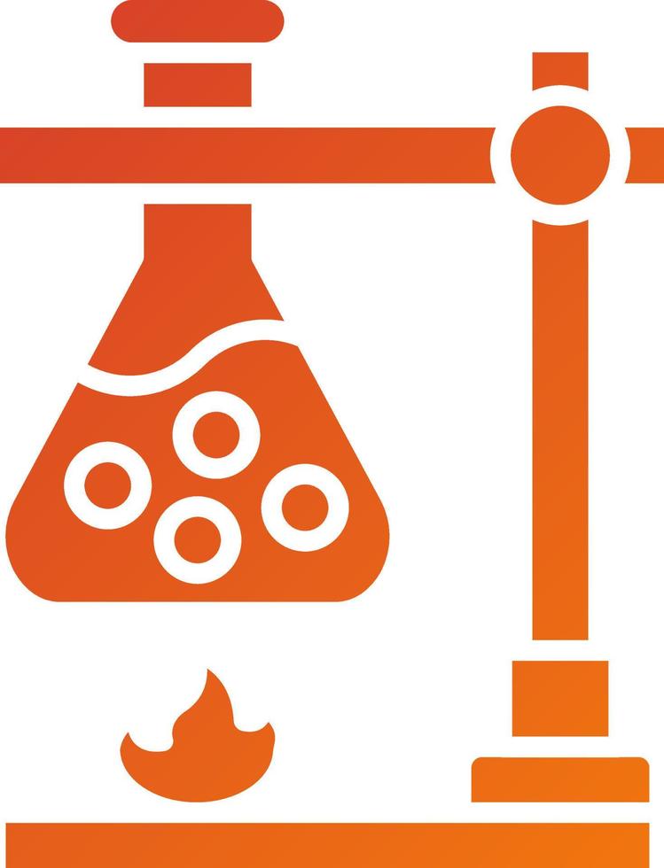 Lab Burner Icon Style vector