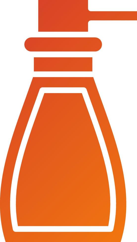 Wash Bottle Icon Style vector