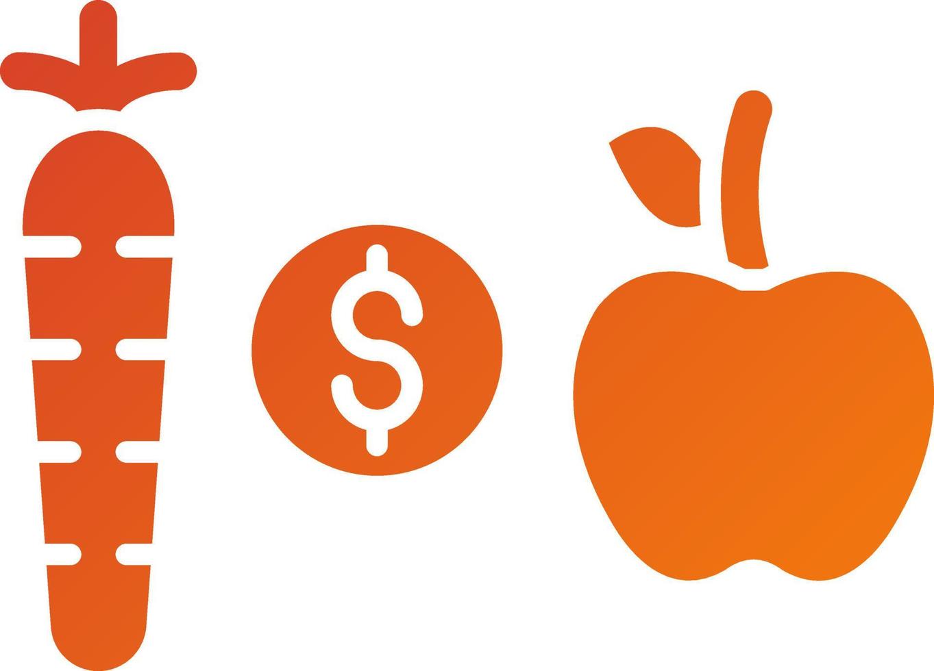 Budget Eating Icon Style vector