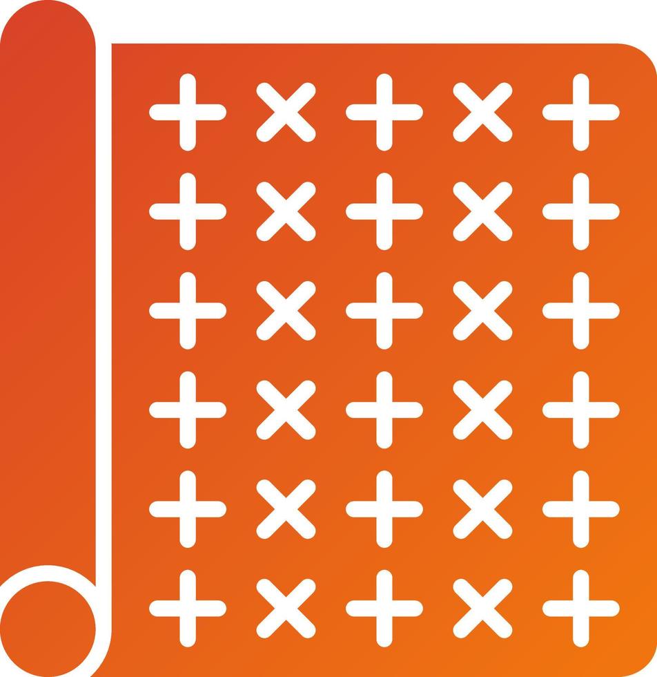 Mat Icon Style 21759335 Vector Art at Vecteezy