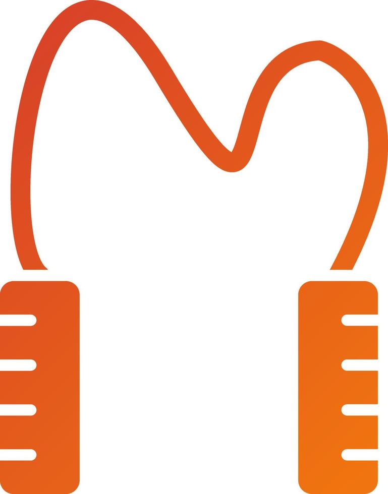 Skipping Rope Icon Style vector