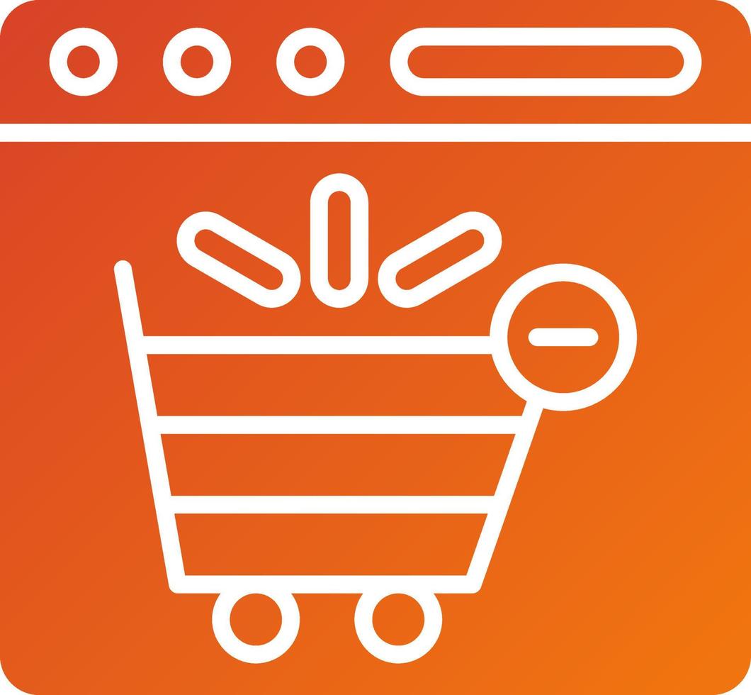 Empty Cart Icon Style 21759417 Vector Art at Vecteezy