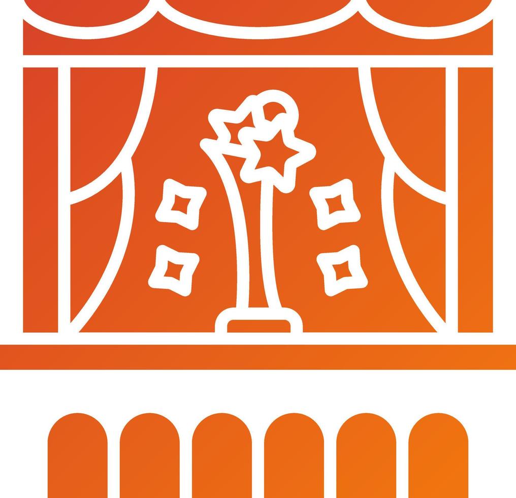 Award Show Icon Style vector