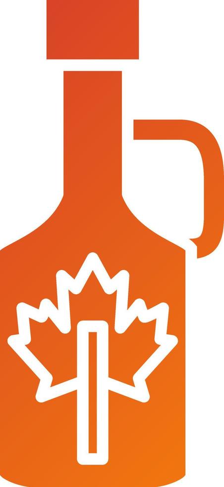 Maple Syrup Icon Style vector