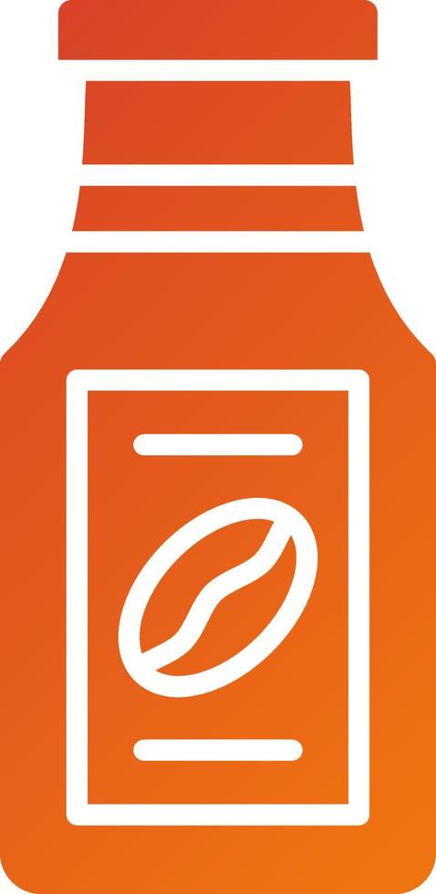 Coffee Jar Icon Style vector