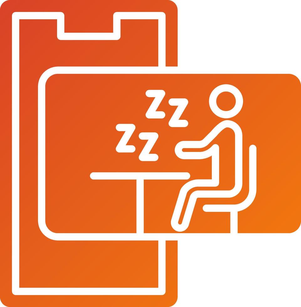 Sleep Icon Style vector
