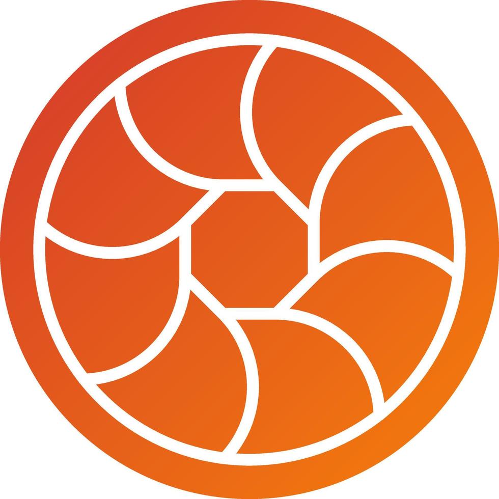 Aperture Icon Style vector