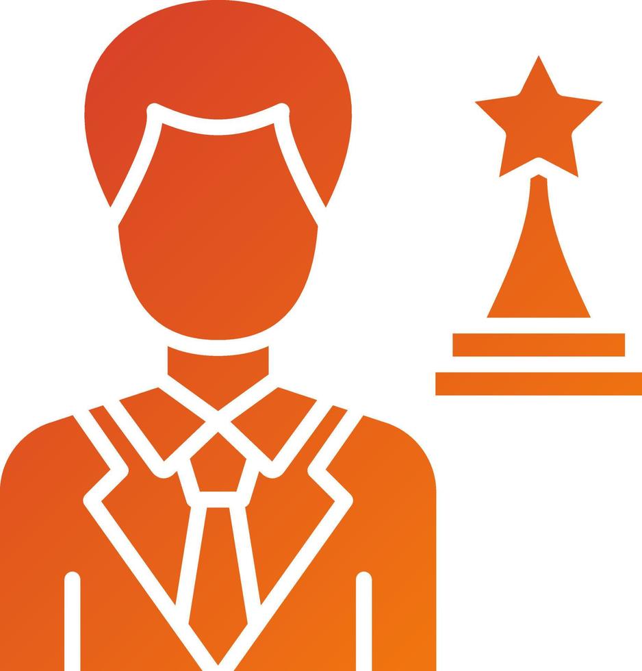 Actor Icon Style vector