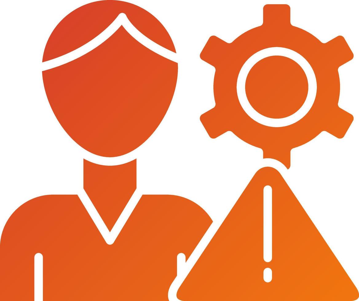 PR Crisis Icon Style vector