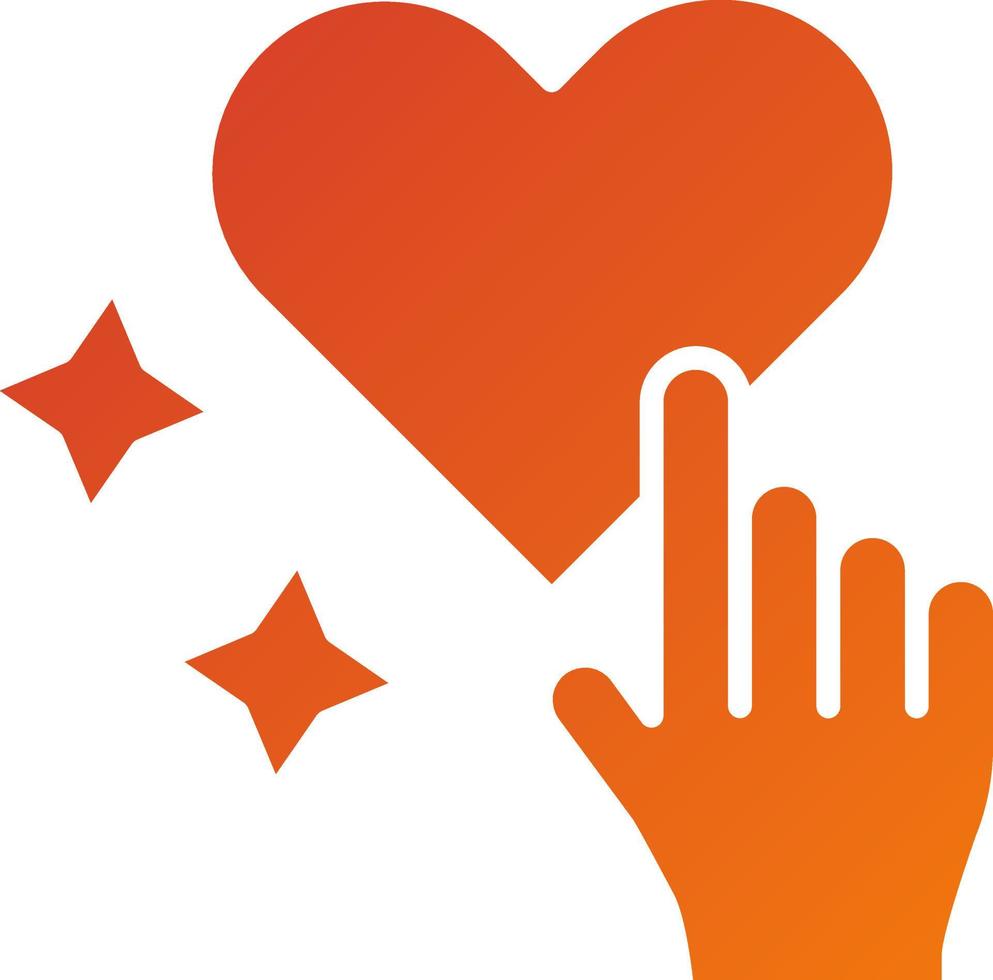 Please Like Icon Style vector
