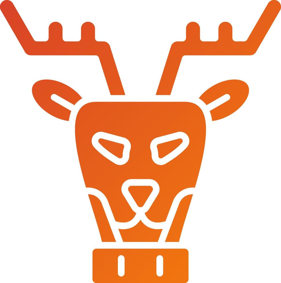 Moose Icon Style vector