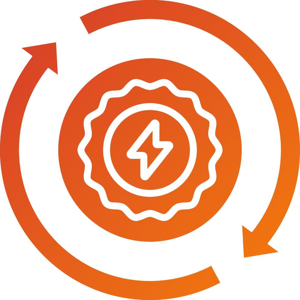 Energy Icon Style vector