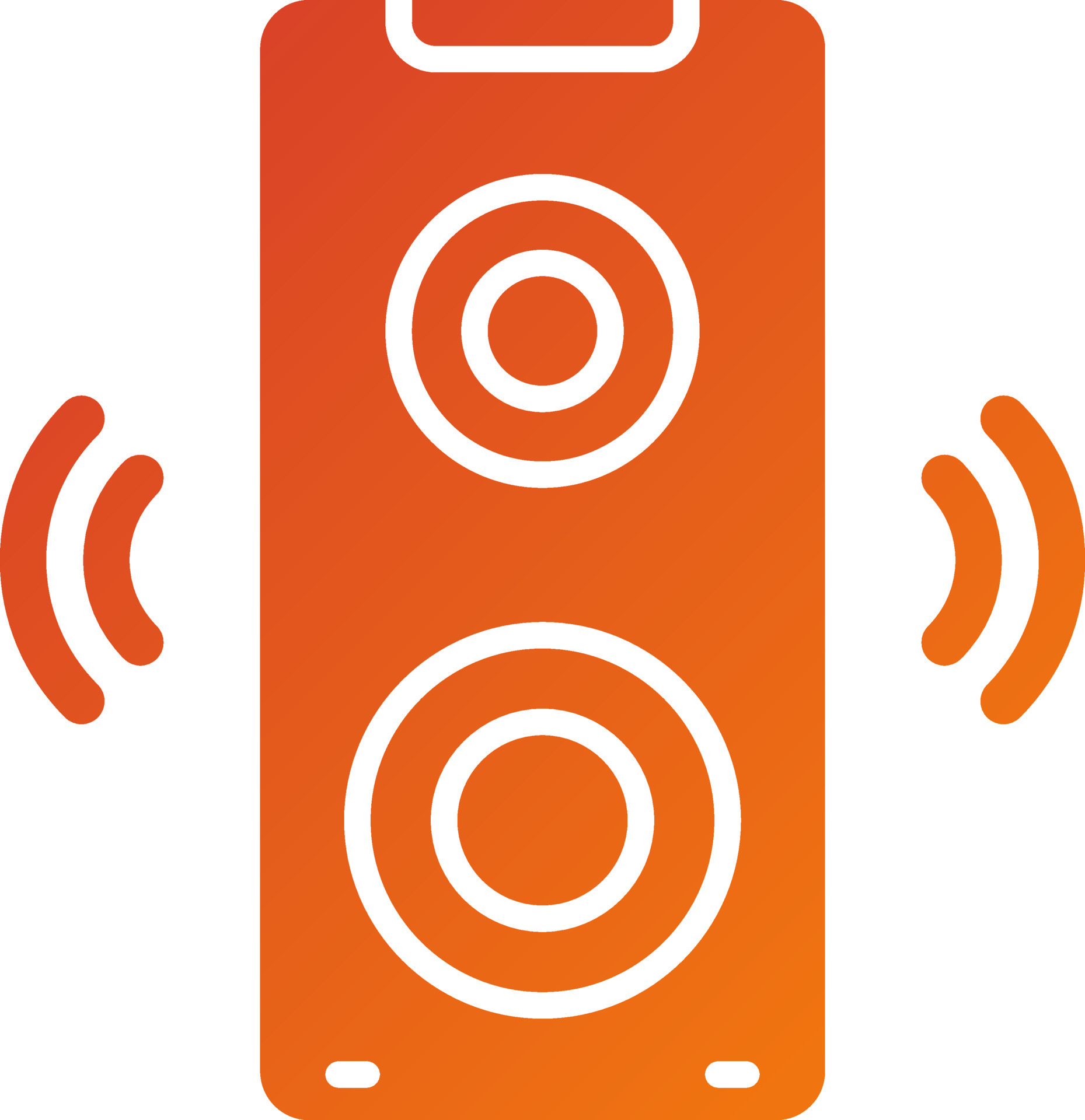 Speakers Icon Style 21760152 Vector Art at Vecteezy