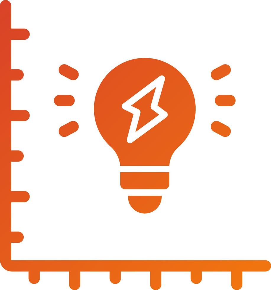 Luminous Efficacy Icon Style vector