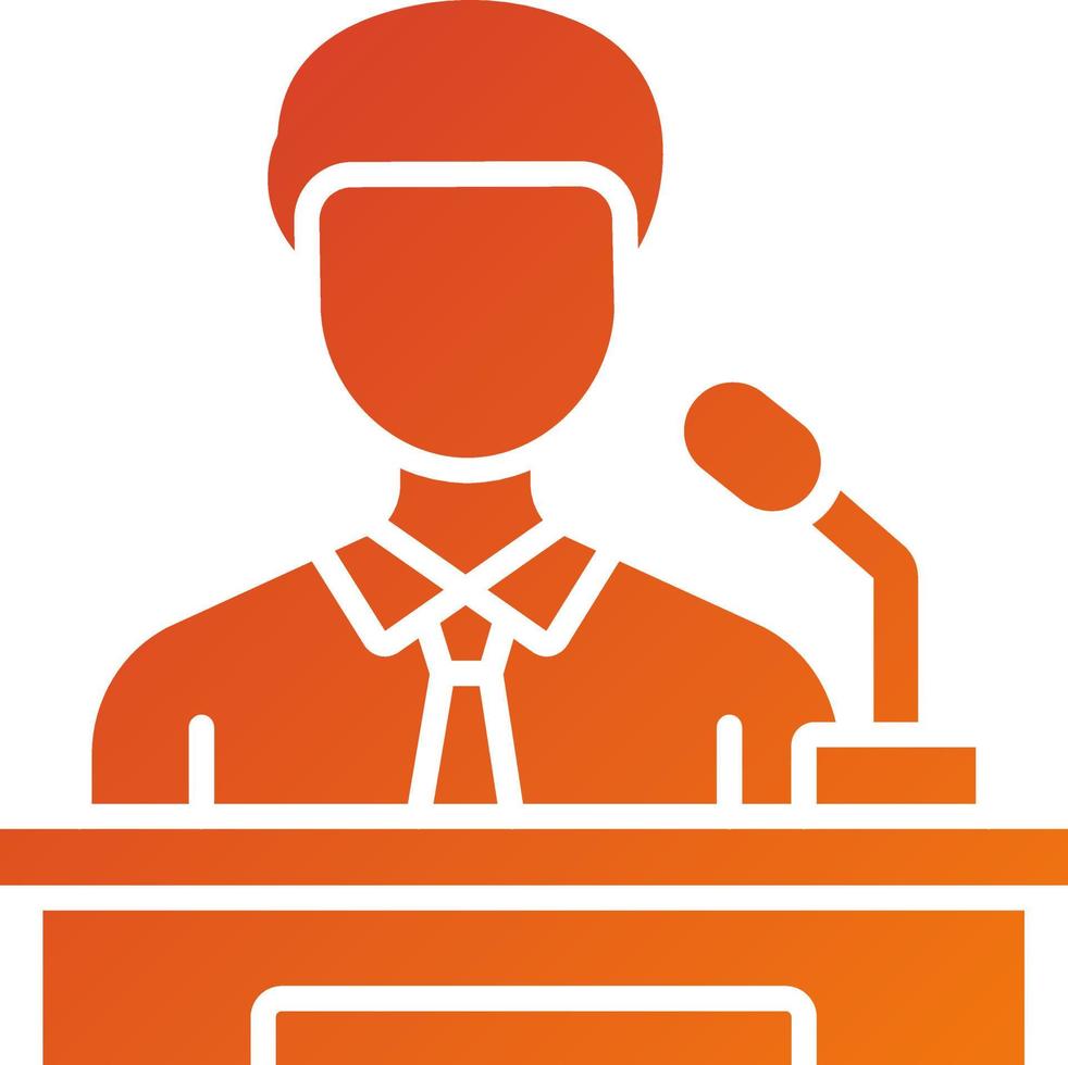 Assistant Minority Leader Icon Style vector