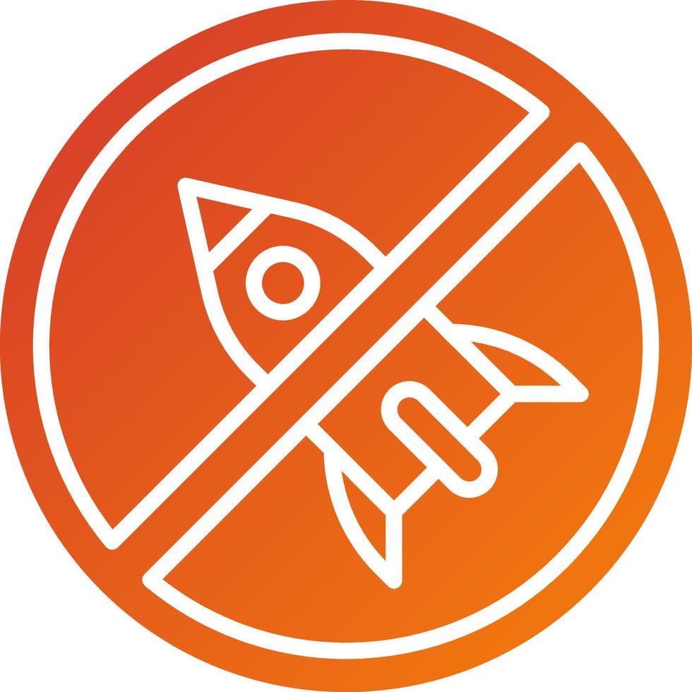 Anti War Icon Style vector