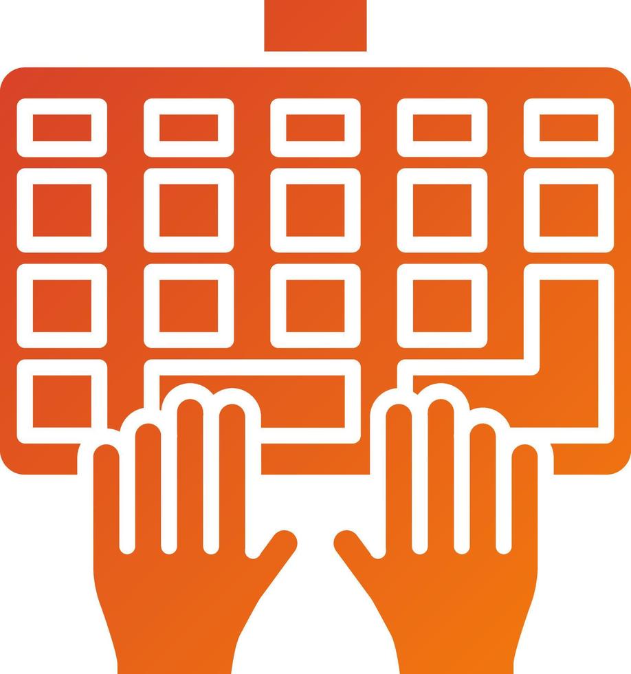 Data Entry Icon Style vector