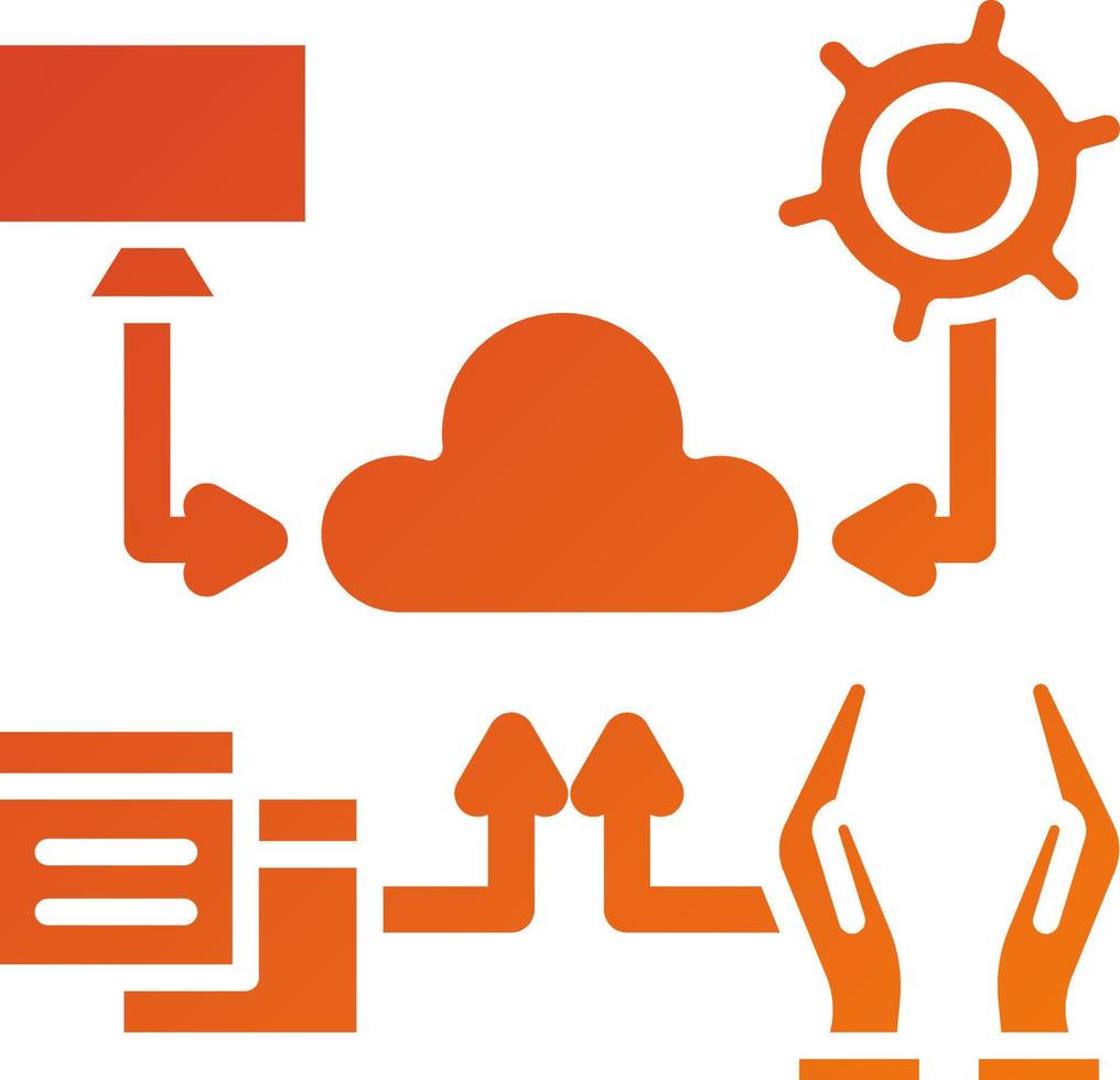 Ipaas Icon Style vector