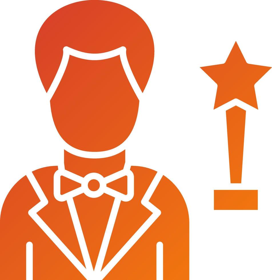 Actor Icon Style vector