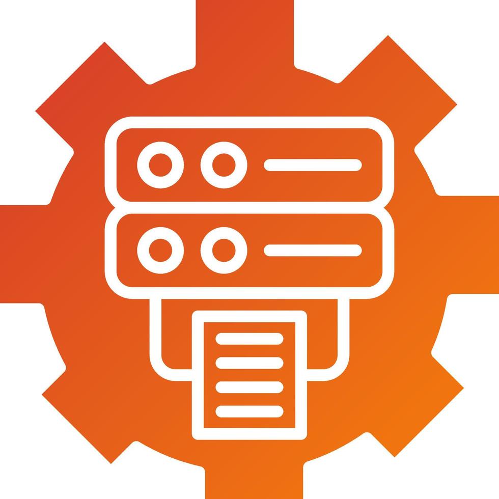 Data Processing Icon Style 21761253 Vector Art at Vecteezy