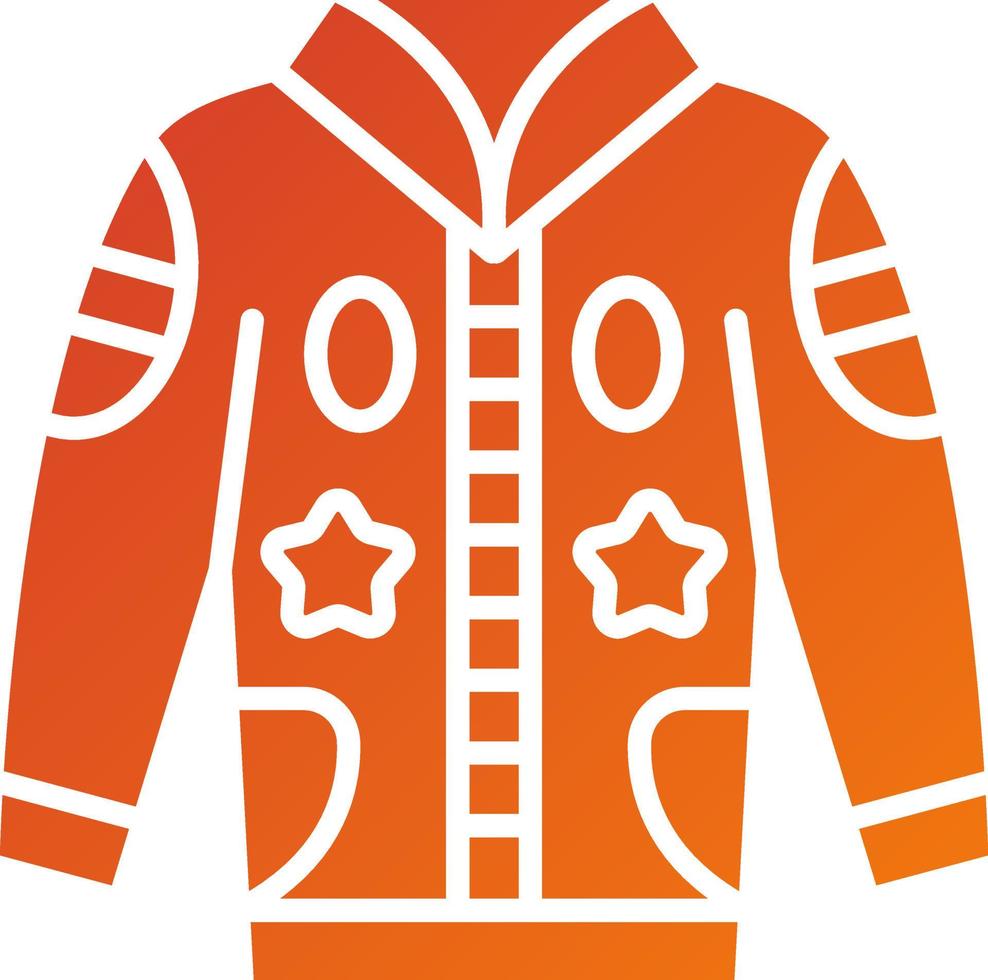 Race Jacket Icon Style vector