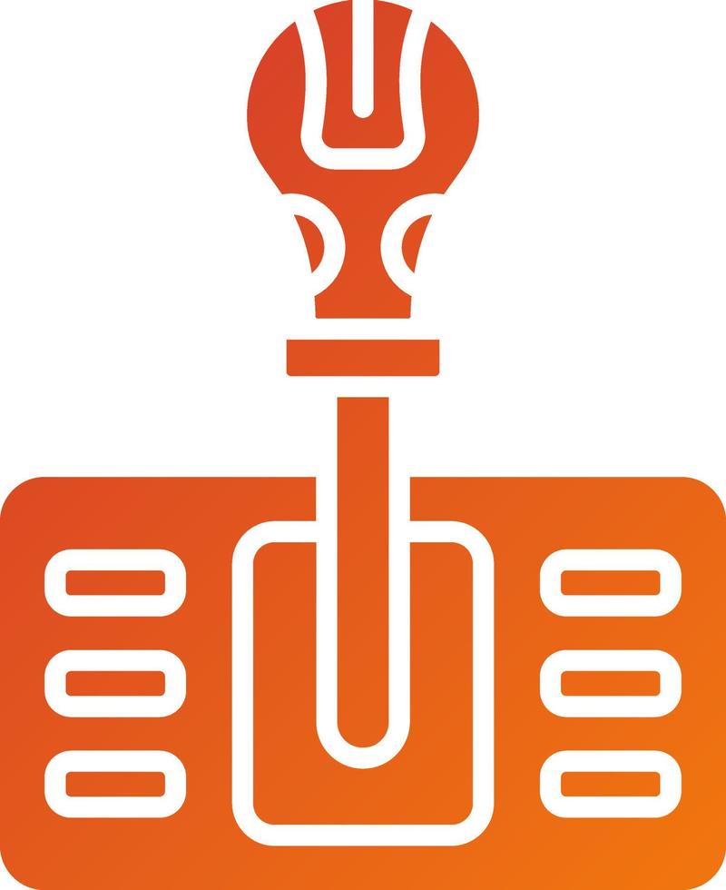 Gearshift Icon Style vector