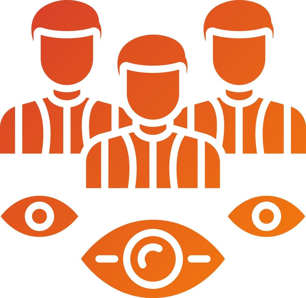 Spectator Icon Style vector