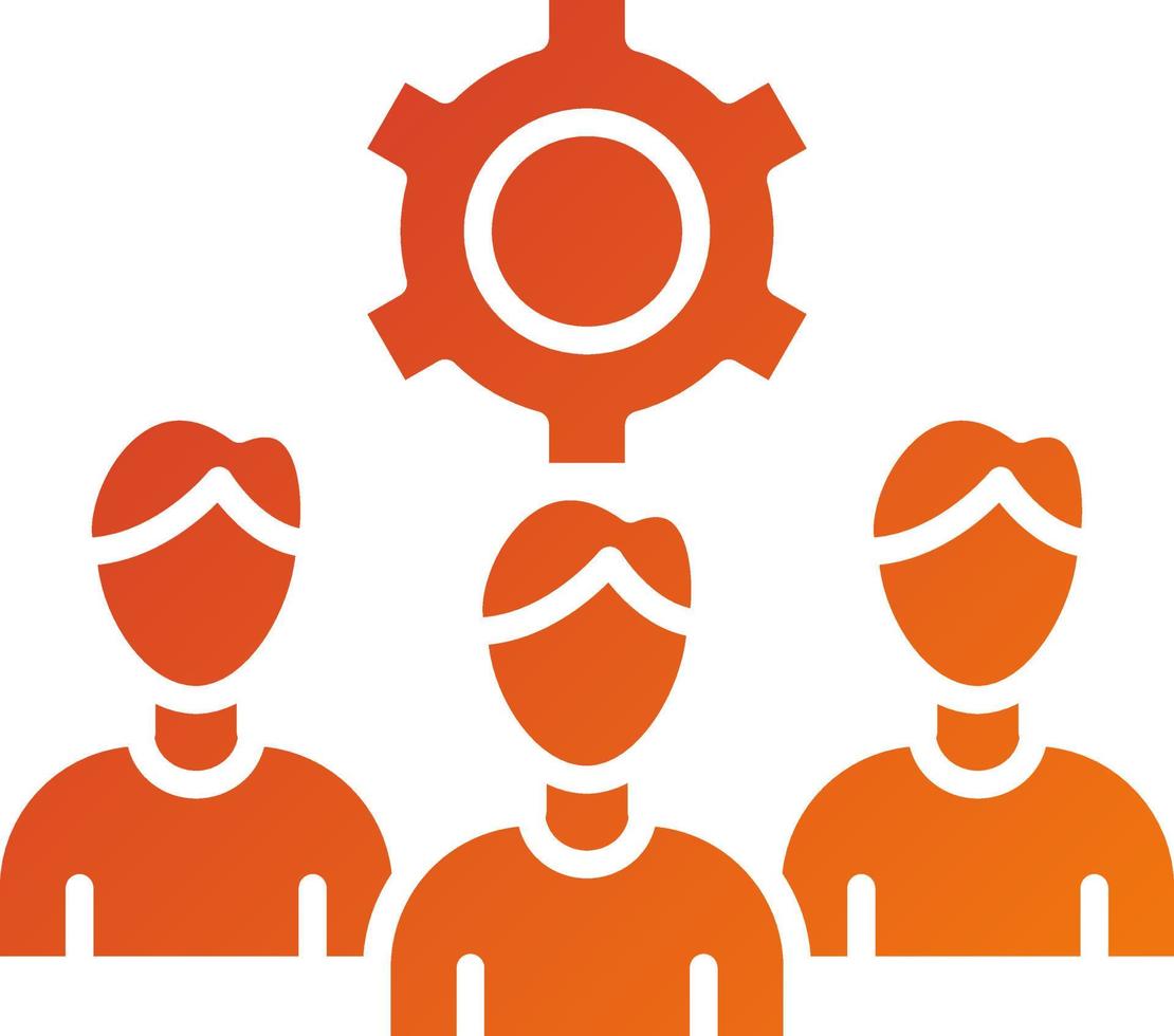 Community Service Icon Style vector