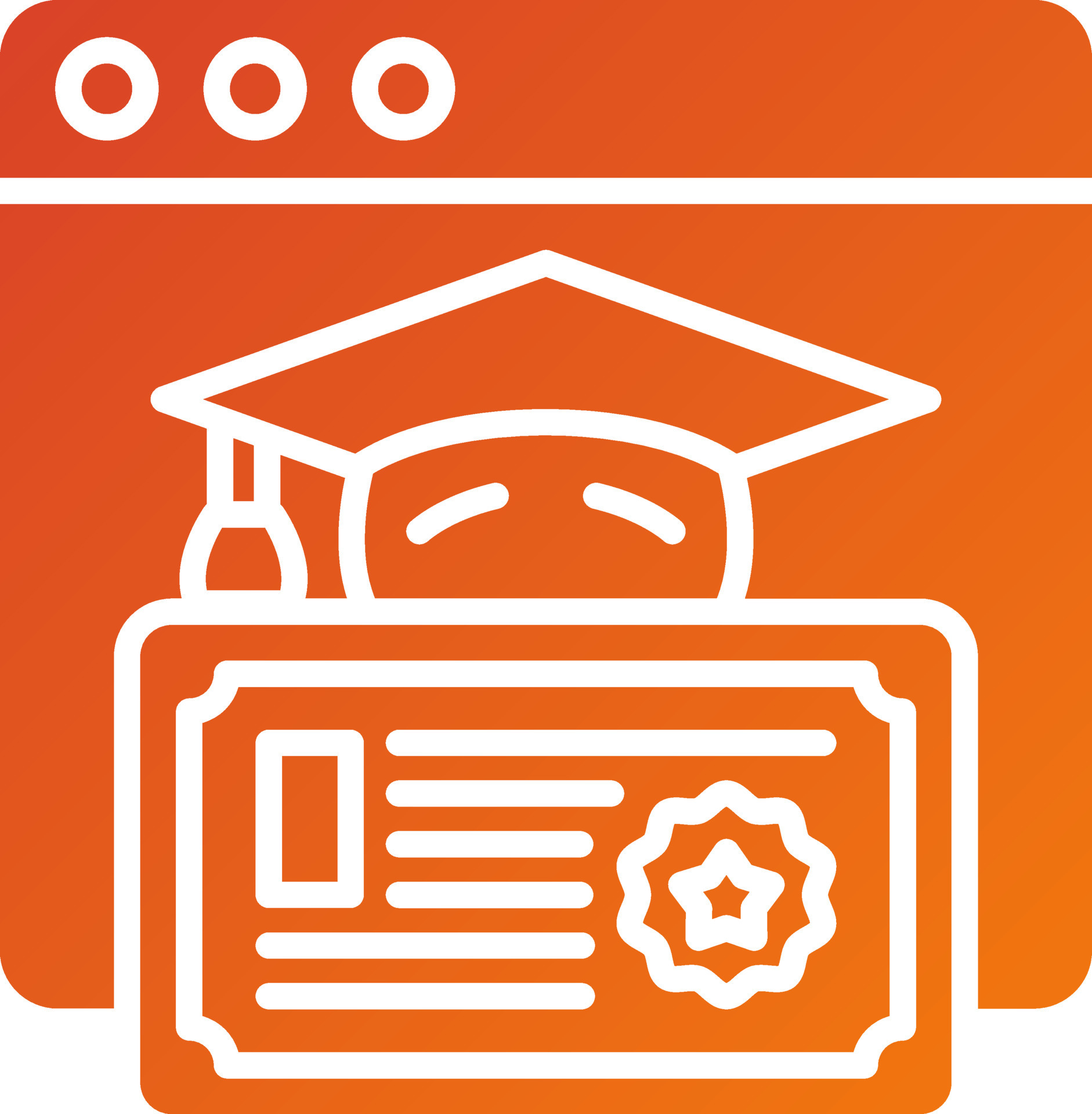 Course Icon Style 21761576 Vector Art at Vecteezy