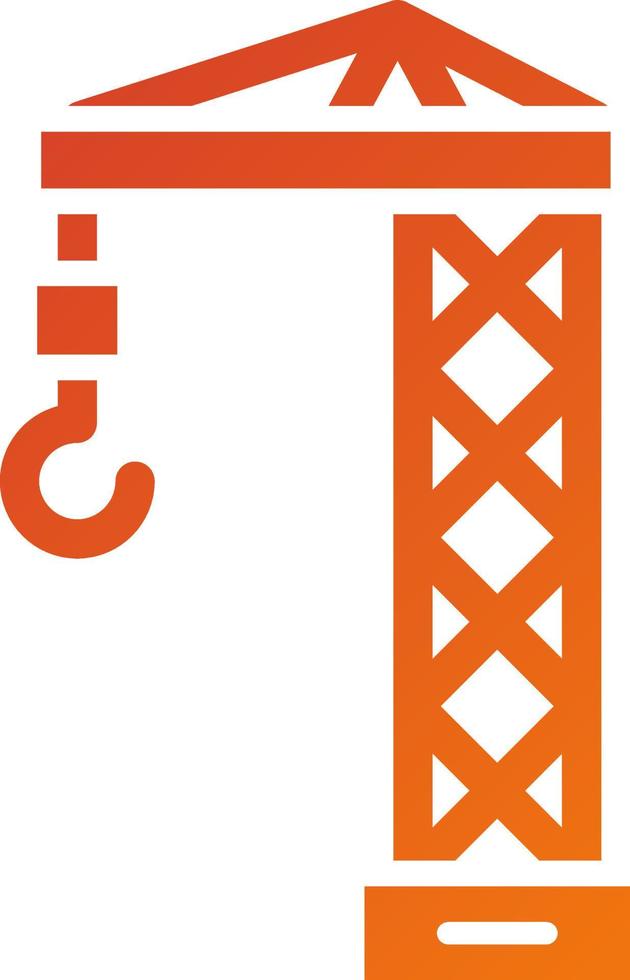 Crane Icon Style vector