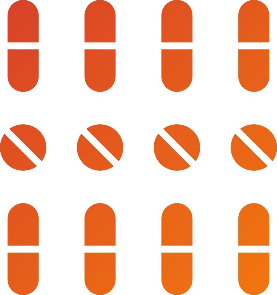 Pills Icon Style vector