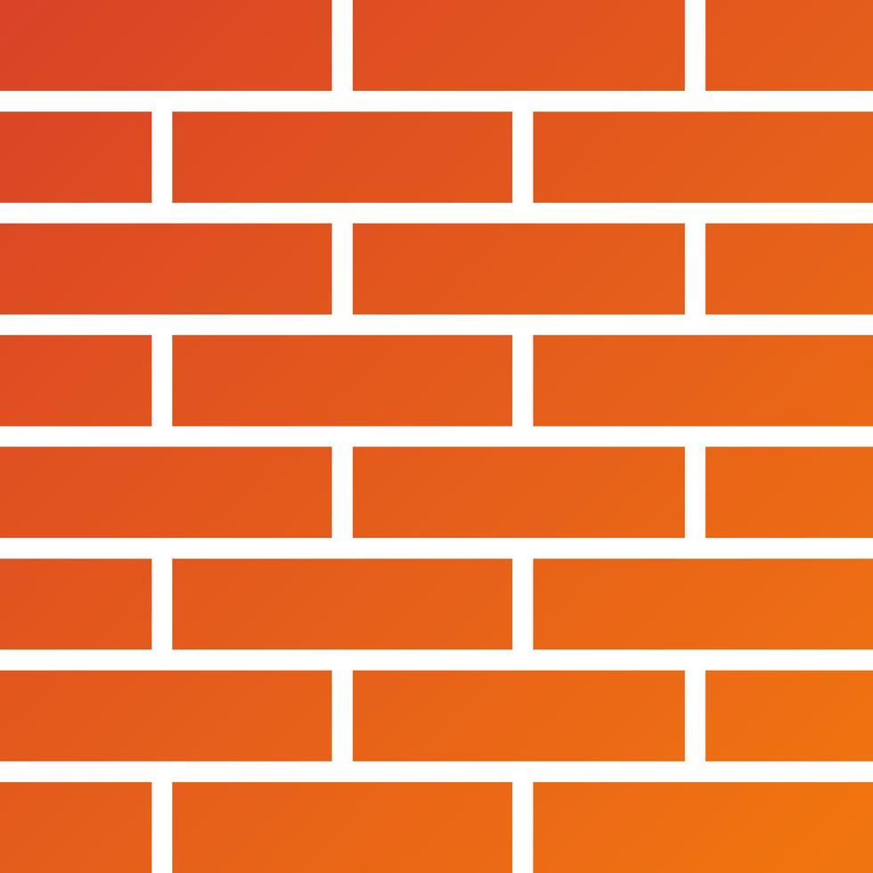 Brickwall Icon Style vector