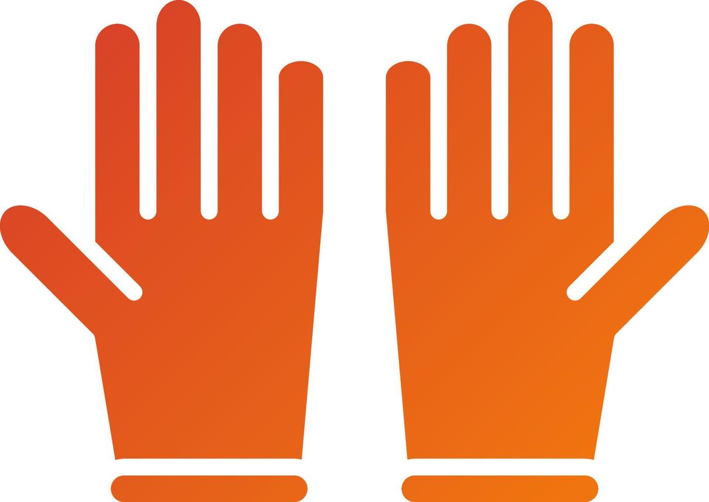 Gloves Icon Style vector