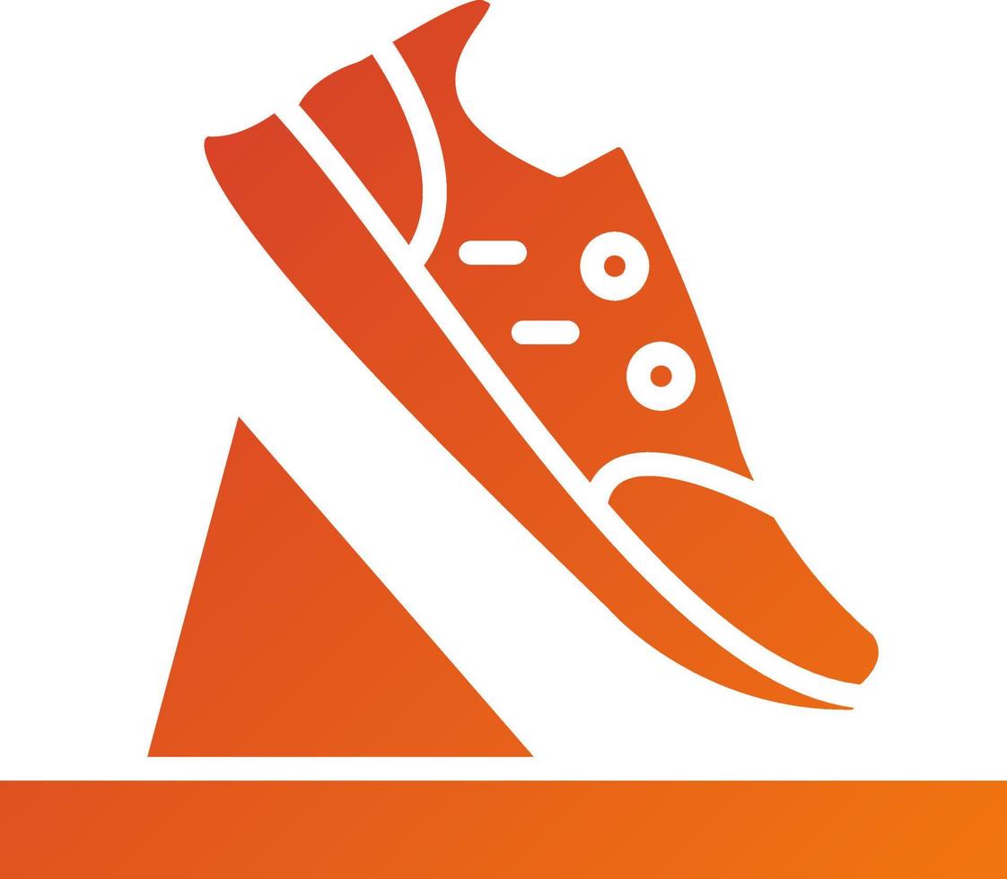 Starting Block Icon Style vector