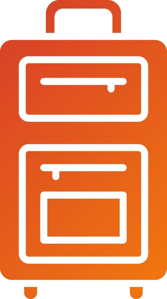 Luggage Icon Style vector