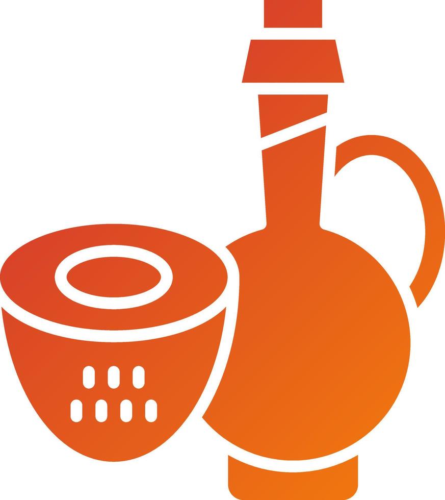 Coconut Oil Icon Style vector