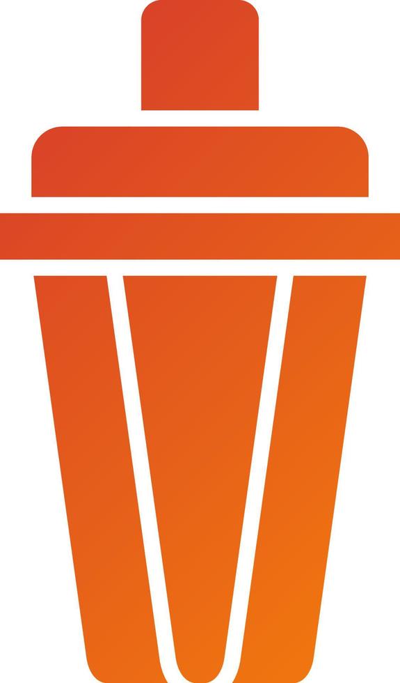 Cocktail Shaker Icon Style vector