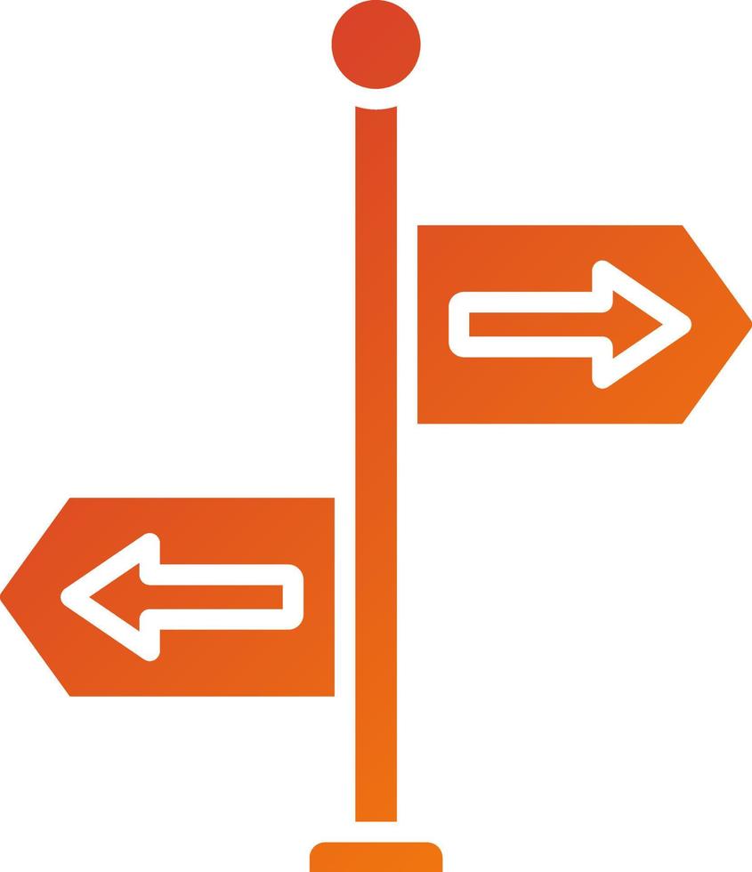 Directions Icon Style vector