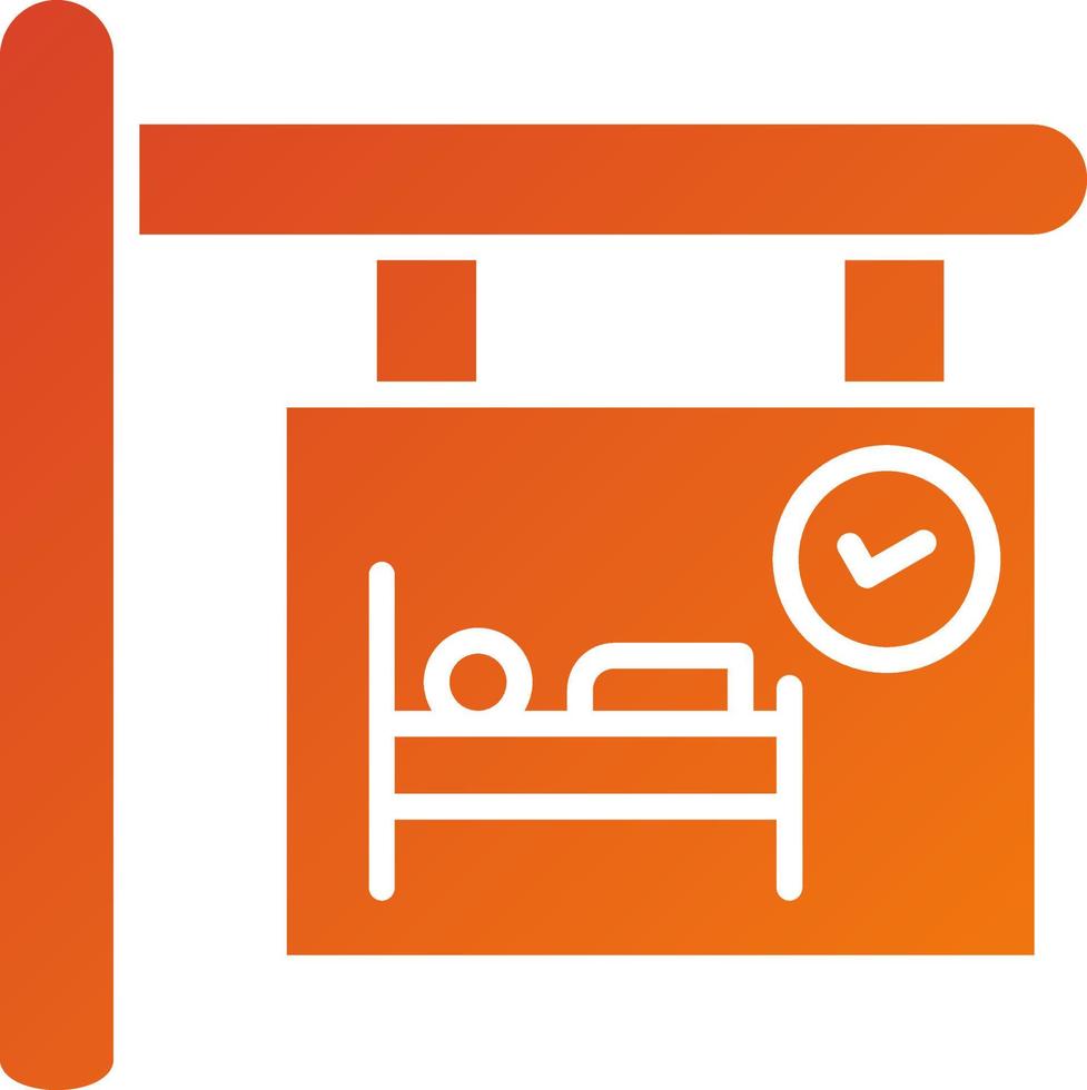 Room Availability Icon Style vector