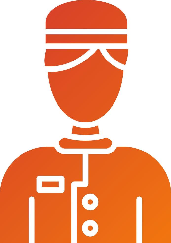 Concierge Icon Style vector
