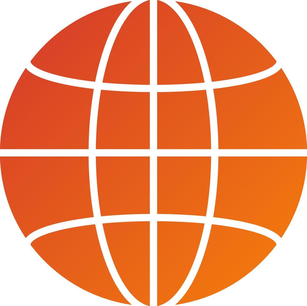Globe Icon Style vector