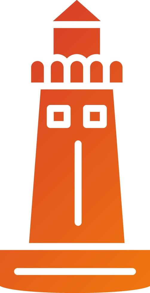 Lighthouse Icon Style vector