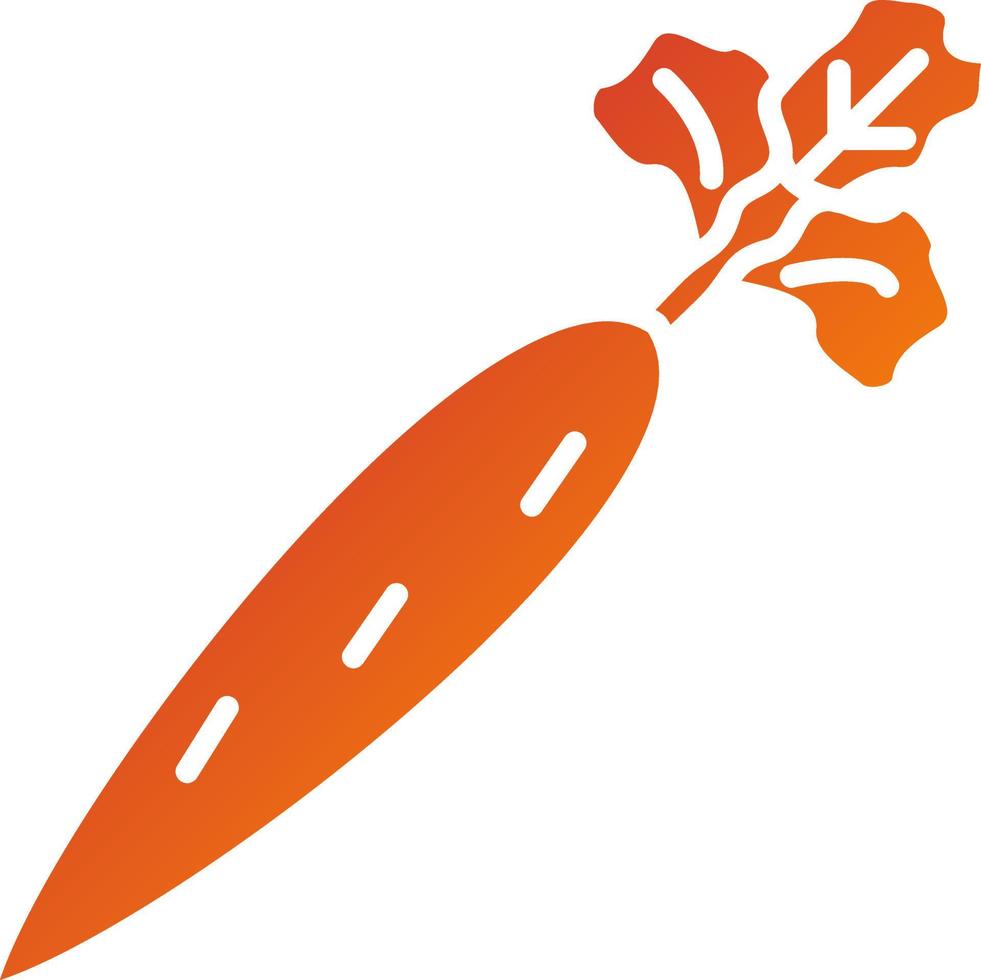 Carrot Icon Style vector