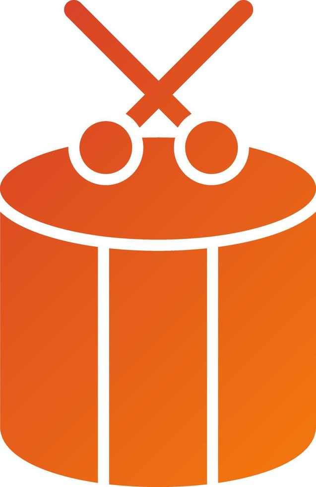 Drum Icon Style vector