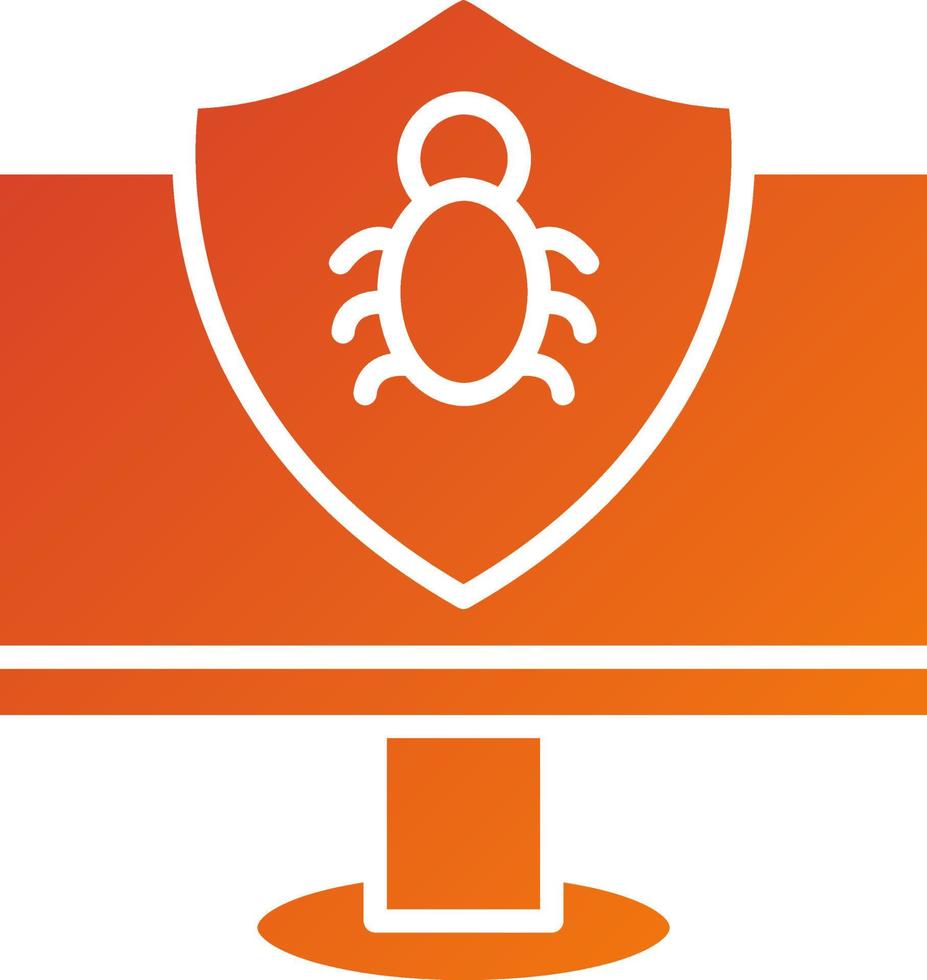 Antivirus Icon Style vector