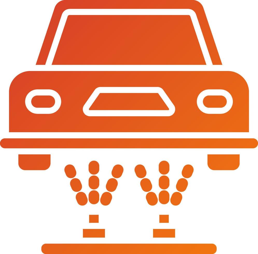 Undercarriage Flush Icon Style vector