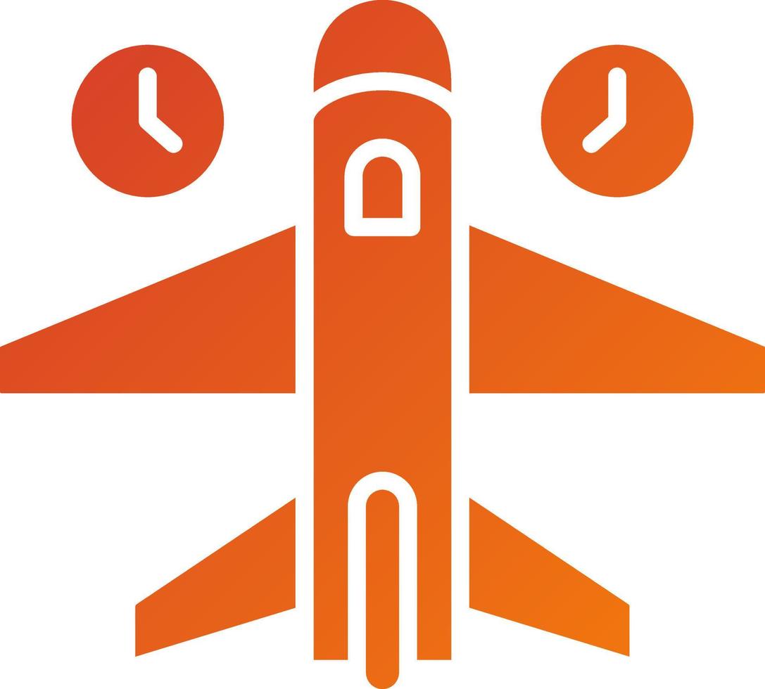 Jet Lag Icon Style vector