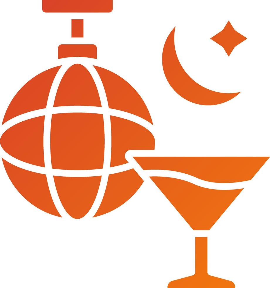Nightlife Icon Style vector
