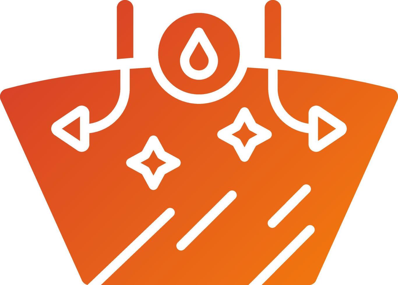 Rain Repellent Icon Style vector